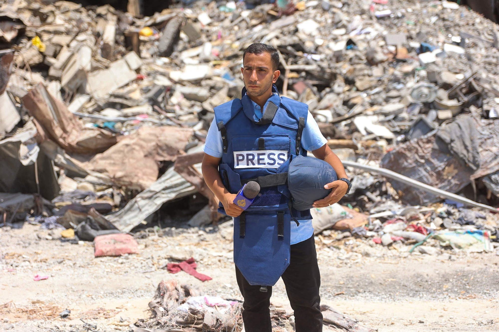 Periodista palestino y tres reporteros murieron durante ataque israelí en Gaza