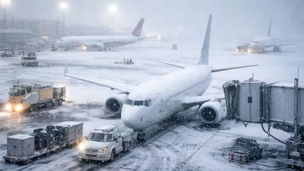 Tormentas invernales provocaron miles de cancelaciones de vuelos en Estados Unidos