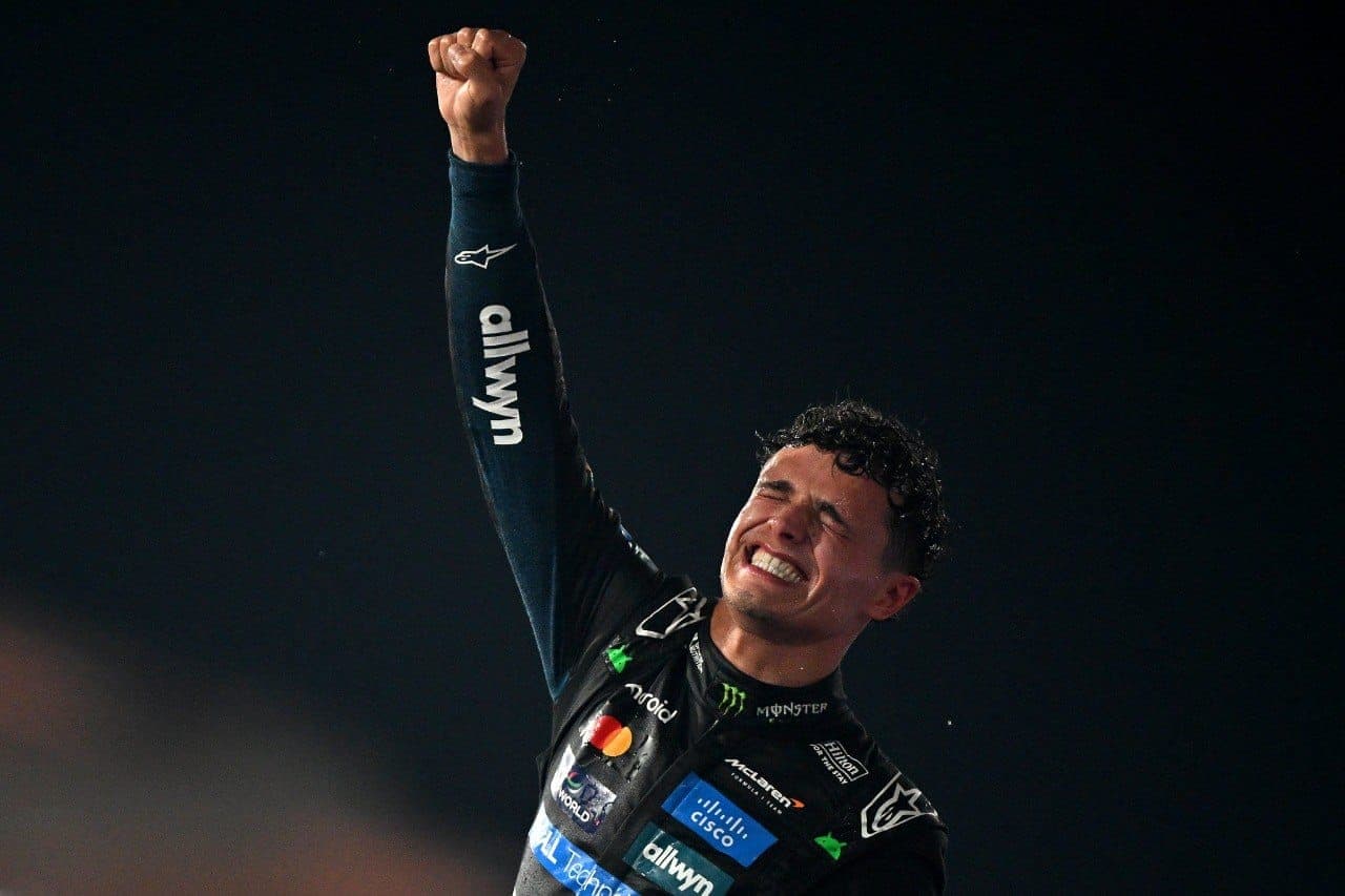 Lando Norris, campeón de la Fórmula 1 tras ser tercero en Abu Dhabi