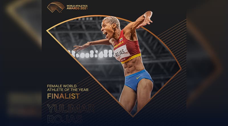 Yulimar Rojas podría ser una vez más la “Mejor Atleta del Año” de World Athletics