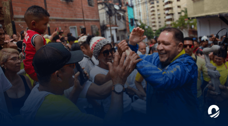 José Brito desde El Valle: Gloria al bravo pueblo. Hoy Caracas venció el miedo al cambio