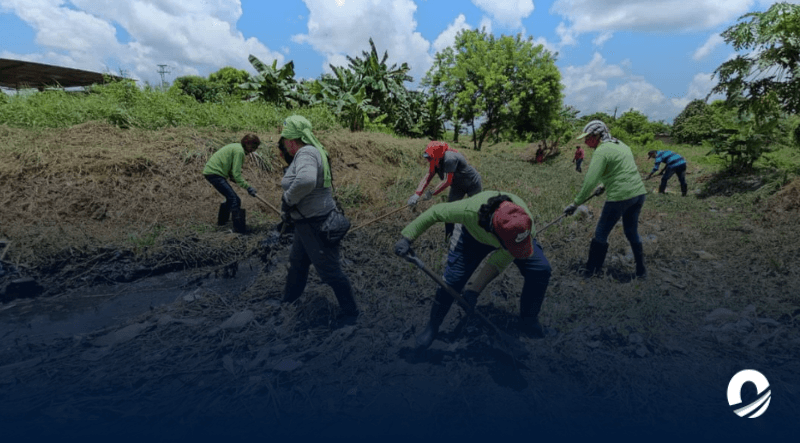 MONAGAS| Alcaldía de Maturín limpió canal en Guanaguaney